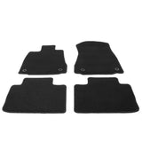 14-23 Lexus IS250 IS300 IS350 Nylon Floor Mats Liner Front Rear Carpet - Black