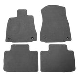 14-23 Lexus IS250 IS300 IS350 Nylon Floor Mats Liner Gray Front Rear Carpet