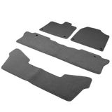 16-23 Honda Pilot Nylon Car Auto Floor Mats Liner Gray Front Rear Carpets