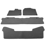 16-23 Honda Pilot Nylon Car Auto Floor Mats Liner Gray Front Rear Carpets