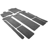 21-23 Toyota Sienna 7 Passenger Car Floor Mats Gray Front Rear Carpets 9PC