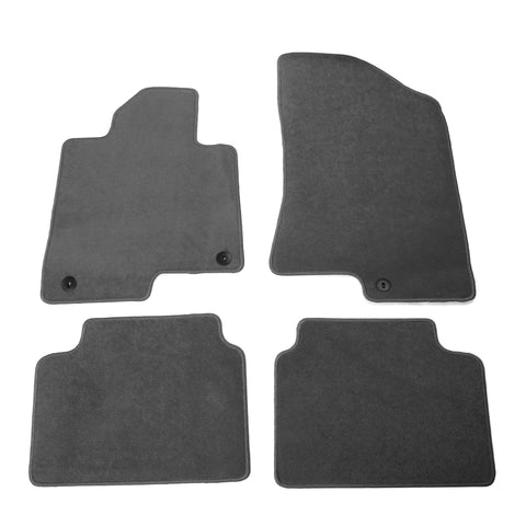 21-23 Kia K5 Optima Car Auto Floor Mats Liner Gray Front Rear Carpets 4PC