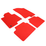 21-23 Kia K5 Optima Car Auto Floor Mats Liner Red Front Rear Carpets 4PC
