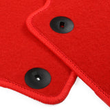 21-23 Kia K5 Optima Car Auto Floor Mats Liner Red Front Rear Carpets 4PC