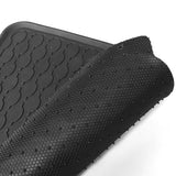 12-18 BMW F30 Sedan Heavy Duty Black Latex Floor Mats Front & Second Row