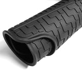 08-12 Honda Accord 4Door Latex All Weather Floor Mat Carpet Black 5PC Set