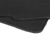 12-17 Toyota Camry Heavy Duty Black Latex Floor Mats Front & Rear 5PCS