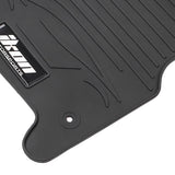 08-12 Honda Accord Latex Car Floor Mats Liner All Weather Black Carpets 5PC