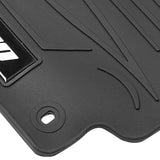 12-16 Honda CR-V Latex Car Floor Mats Liner All Weather Carpets Black 3PC