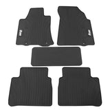 13-18 Nissan Altima Latex Car Floor Mats Liner All Weather Black Carpet 5PC