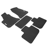 11-23 Dodge Charger Latex Car Floor Mats Liner All Weather Black Carpet 5PC