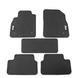 08-16 Chevy Cruze Latex Car Floor Mats Liner All Weather Black Carpet 5PC