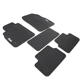 08-16 Chevy Cruze Latex Car Floor Mats Liner All Weather Black Carpet 5PC