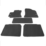 14-19 Toyota Corolla Latex Car Floor Mats Liner All Weather Black Carpet 5PC