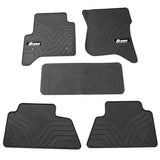 14-18 Chevy Silverado Latex Floor Mats Liner All Weather Carpets Black 5PC