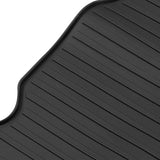 12-19 Tesla Model S Latex Car Floor Mats Liner All Weather Carpet Black 3PC