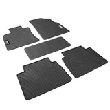 18-23 Toyota Camry Latex Car Floor Mats Liner All Weather Carpets Black 5PC