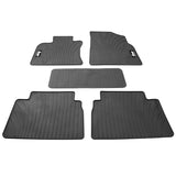 18-23 Toyota Camry Latex Car Floor Mats Liner All Weather Carpets Black 5PC