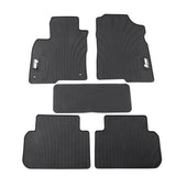 22-23 Honda Civic Latex Car Floor Mats Liner All Weather Black Carpet 5PC