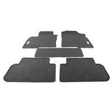 22-23 Honda Civic Latex Car Floor Mats Liner All Weather Black Carpet 5PC