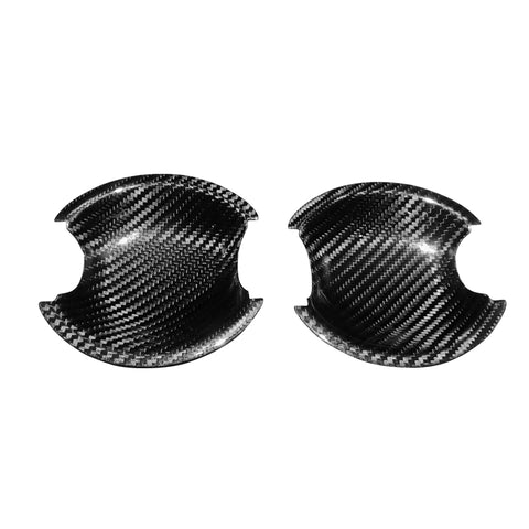 12-22 Subaru BRZ Scion FR-S 86 Door Handle Bowl Cup Cover - Carbon Fiber