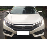 16-18 Honda Civic 10th Gen Black Eyebrow Light 3 Colors Running Light