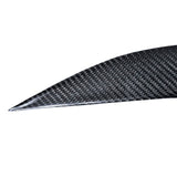 12-18 BMW F30 Sedan Wagon Headlight Eyebrow Eyelid Covers - 2PC Carbon Fiber