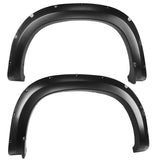 19-20 Chevy Silverado 1500 Pocket Style Fender Flares Smooth Black 4PC - PP