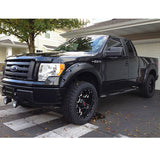 09-14 Ford F150 Pocket Rivet Style Fender Flares Wheel Trim Cover 4PCS - PP
