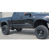 07-13 Toyota Tundra TRD Style Pocket Fender Flares Smooth Black ABS