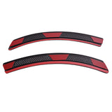 08-15 Mitsubishi Lancer EVO X Side Fender Mesh Vent Sticker Black PP