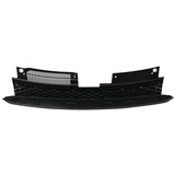 10-14 VW Golf 6 MK6 GTI Style Front High Bar Black Chrome Trim Grille