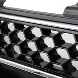 10-14 VW Golf 6 MK6 GTI Style Front High Bar Black Chrome Trim Grille