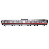 15-16 VW Golf 7 MK7 GTI Style Front High Bar Black Red Trim Grille Grill