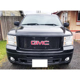 07-13 GMC Sierra 1500 Front Hood Guards Molding - Gloss Black