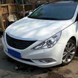11-14 Hyundai Sonata YF Front Black Grille Horizon - ABS