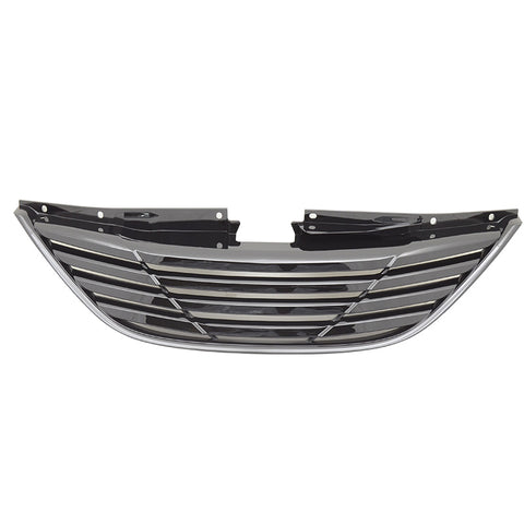 11-14 Hyundai Sonata YF Front Black Grille Horizon - ABS