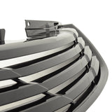 11-14 Hyundai Sonata YF Front Black Grille Horizon - ABS