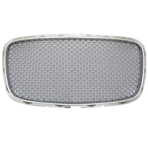 15-17 Chrysler 300 300C Bentley Style Front Upper Grille Chrome