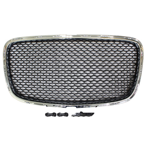 15-19 Chrysler 300 Front Hood Mesh Grille Chrome