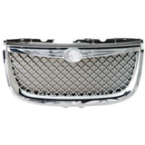 99-04 Chrysler 300M Diamond Chrome Mesh Hood Grille - ABS