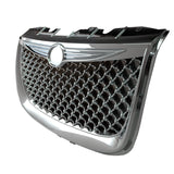 99-04 Chrysler 300M Diamond Chrome Mesh Hood Grille - ABS