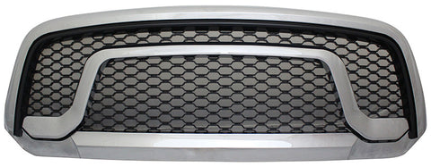 13-15 Dodge Ram 1500 Rebel Style Grille Grill Chrome