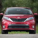 11-15 Toyota Sienna SE Style Grille Chromed Black Mesh