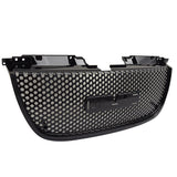 07-13 GMC Yukon Xl Denali Black Front Hood Grille