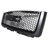 07-13 GMC Sierra 1500 2500 Light Duty Upper Front Round Hole Grille Black