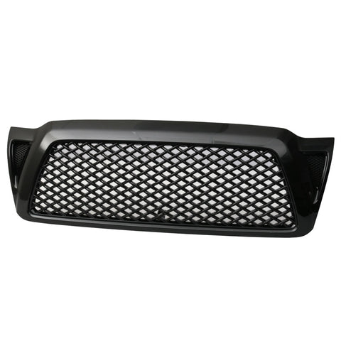 05-11 Tacoma Black Front Hood Replacement Mesh Grill Grille