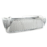 05-11 Toyota Tacoma Chrome Mesh Front Bumper Hood Grill Grille ABS