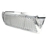 05-11 Toyota Tacoma Chrome Mesh Front Bumper Hood Grill Grille ABS
