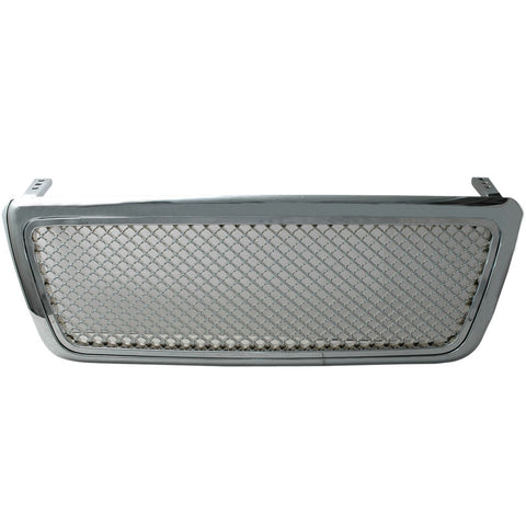 04-08 Ford F150 Chrome Front Mesh Grille
